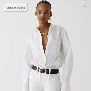 J. Crew Garçon classic shirt in cotton poplin